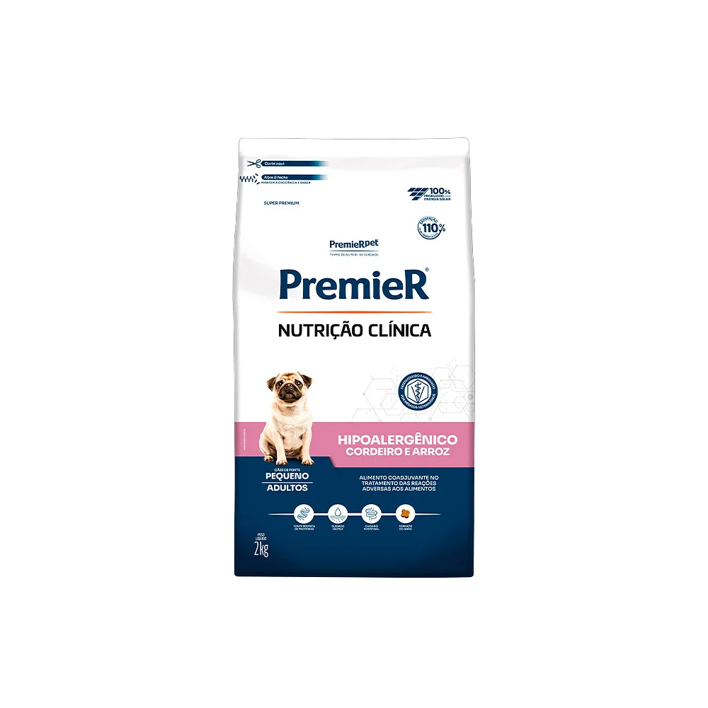 PREMIER HIPOALERGENICA CORDEIRO PEQ PORTE 10,1 KG