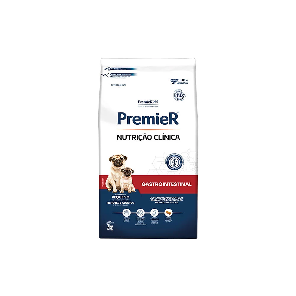 PREMIER CAES GASTROINTESTINAL PEQ PORTE 2KG