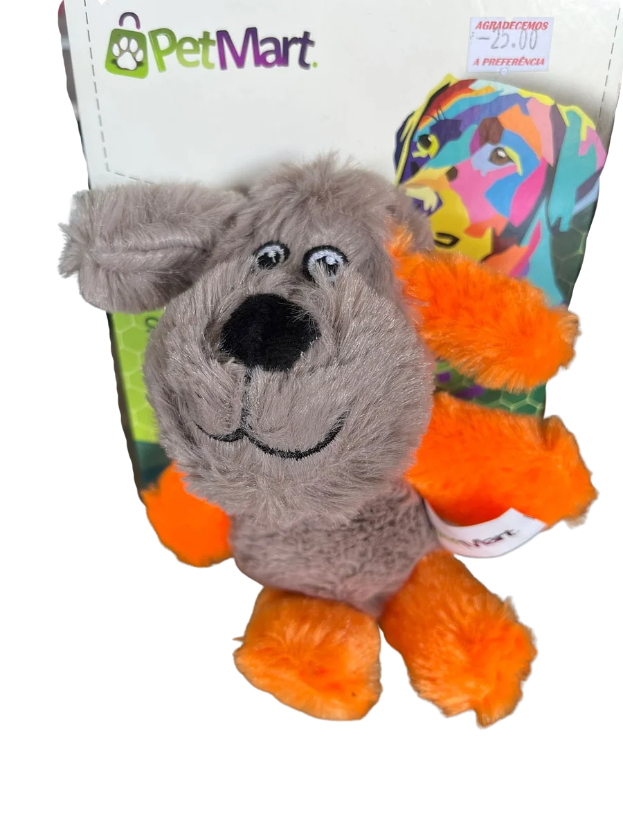 PELUCIA- CACHORRINHO LARANJA